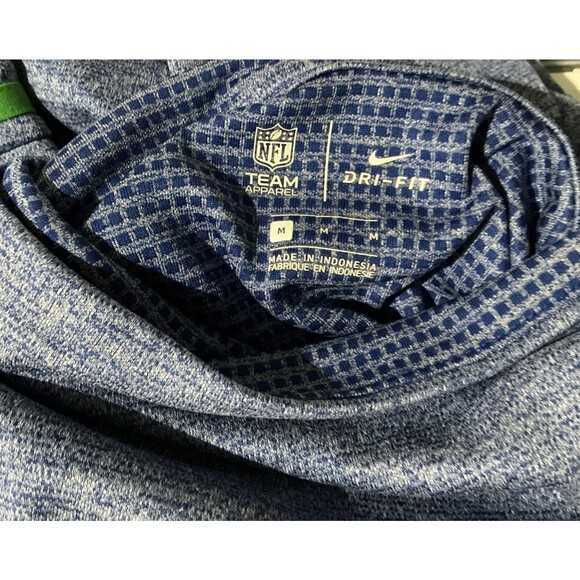 Nike Dri-Fit Women’s Seattle Seahawks Retro NFL Cowl  Turtleneck Shirt  Medium - Picture 3 of 4